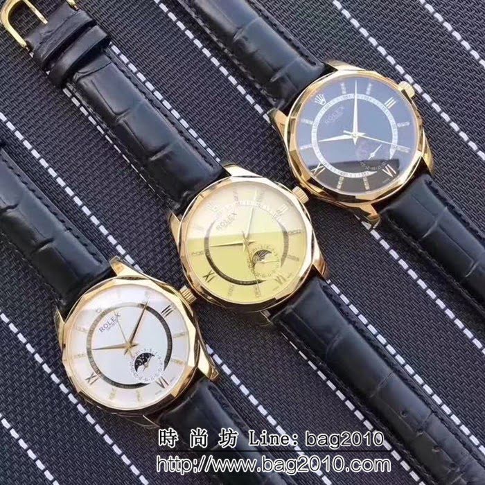 勞力士ROLEX XB精品 勞力士限量版 真月相高端男士腕表 WSS1510